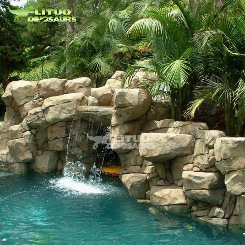 Garden Artificial Mountain Waterfall