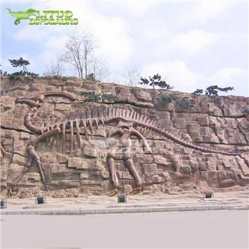 Relief Fossili Dinosaur