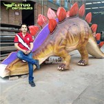 Dinosaur Slide ta 'Stegosaurus